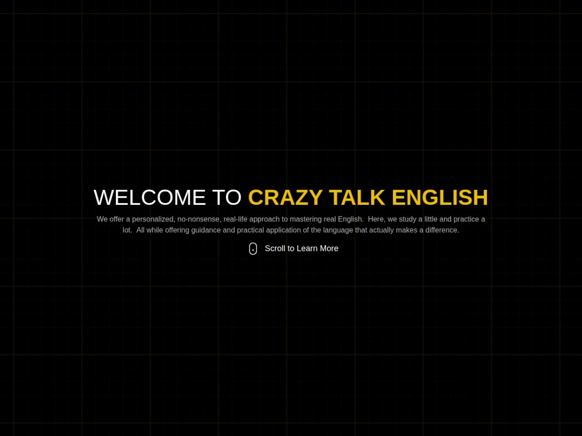 Site Crazy Talk English